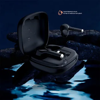 

TWS DS28 Bluetooth 5.1 Earphones Phone Fingerprint Wireless Headphones Stereo Sports Waterproof Earbuds Headsets With Microphone