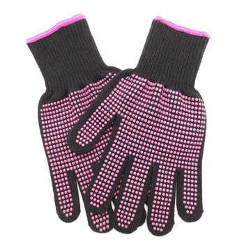 

2Pcs/Lot Hair Straightener Hair Curler High Temperature Gloves Thick Cotton Insulation Anti-scald Gloves