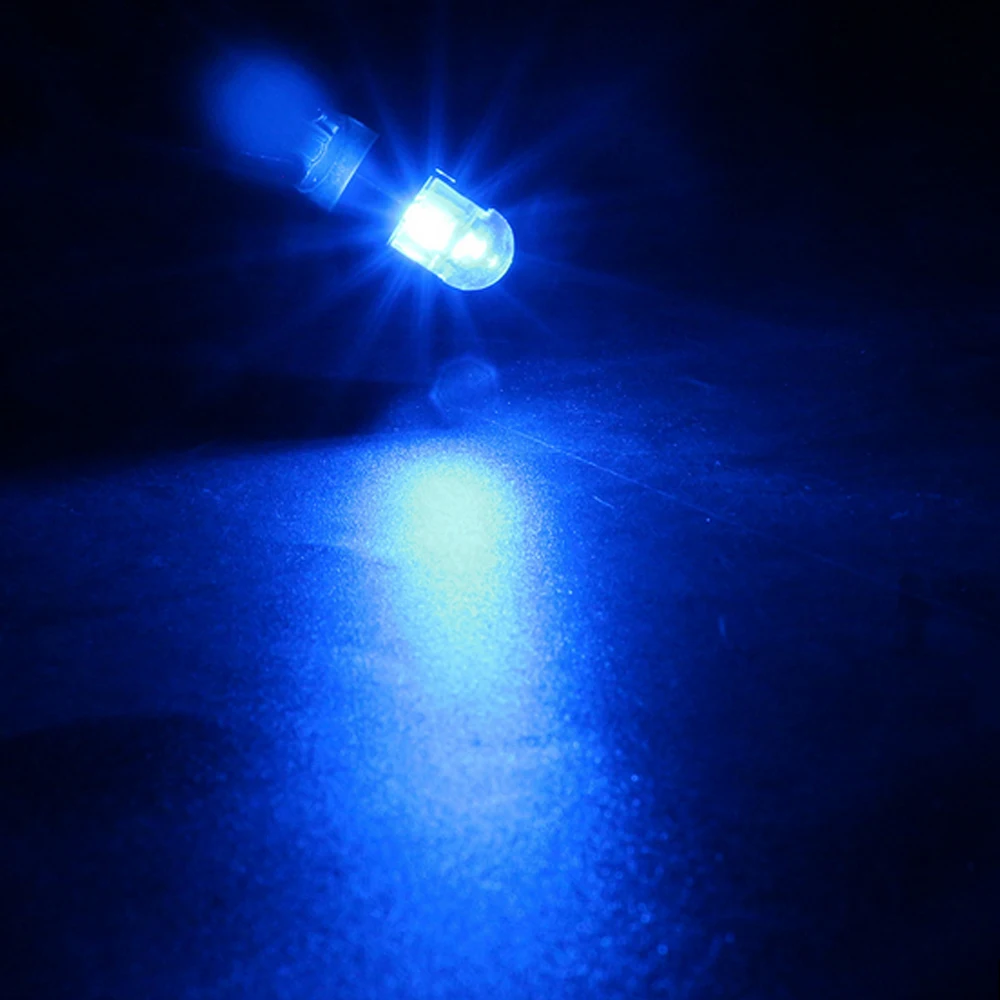 T10 LED 3030 2SMD Car clearance light license plate light-6 blue 