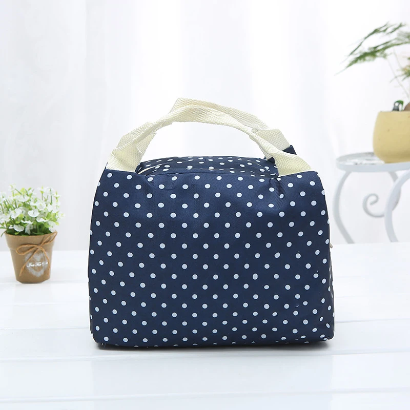 Lunch Bag-1 Вместительные сумки для обеда для женщин и мужчин, водонепроницаемая термоизолированная сумка-холодильник, сумка-тоут в полоску, коробка для пикника, детское питание, сумки для хранения - Цвет: Lunch Bag-1