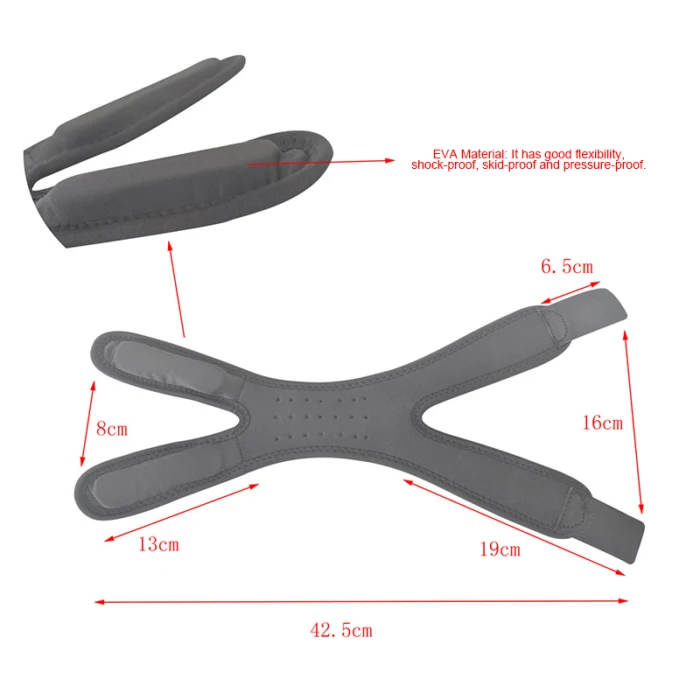 Patellar Support Strap Knee Pain Relief Adjustable EVA Knee Strap for Running Cycling ZJ55