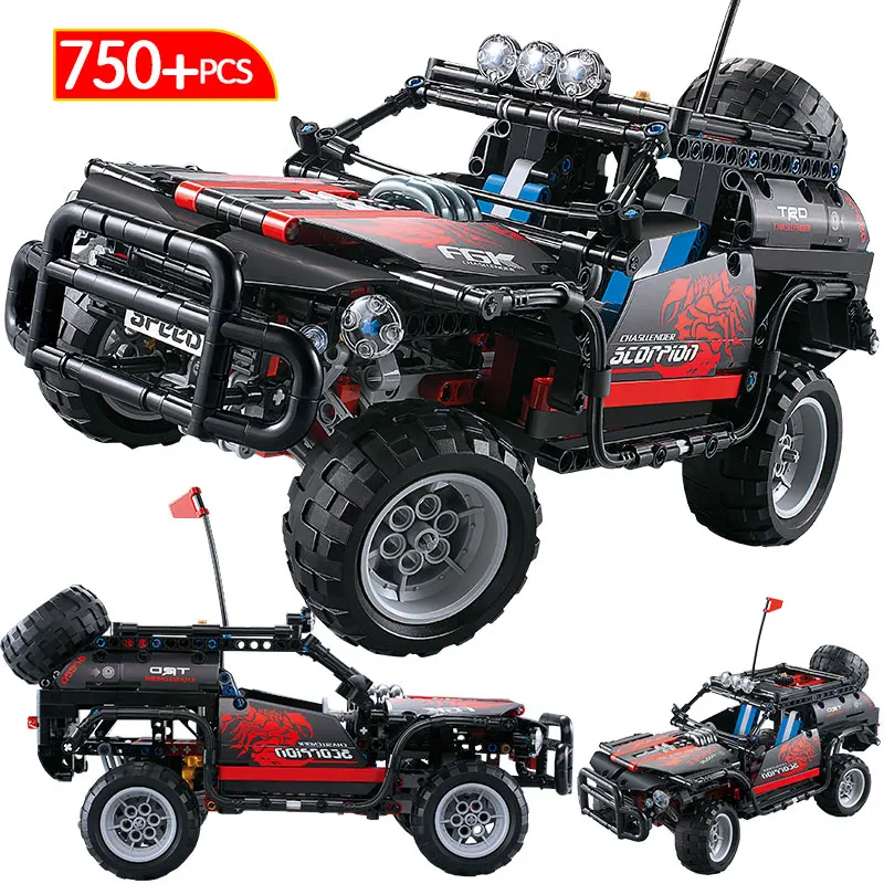 

750pcs Scorpion-suv Vehicle Model Building Blocks legoingly Technic Car City Bricks Sets Education Toys for Children Boys gifts