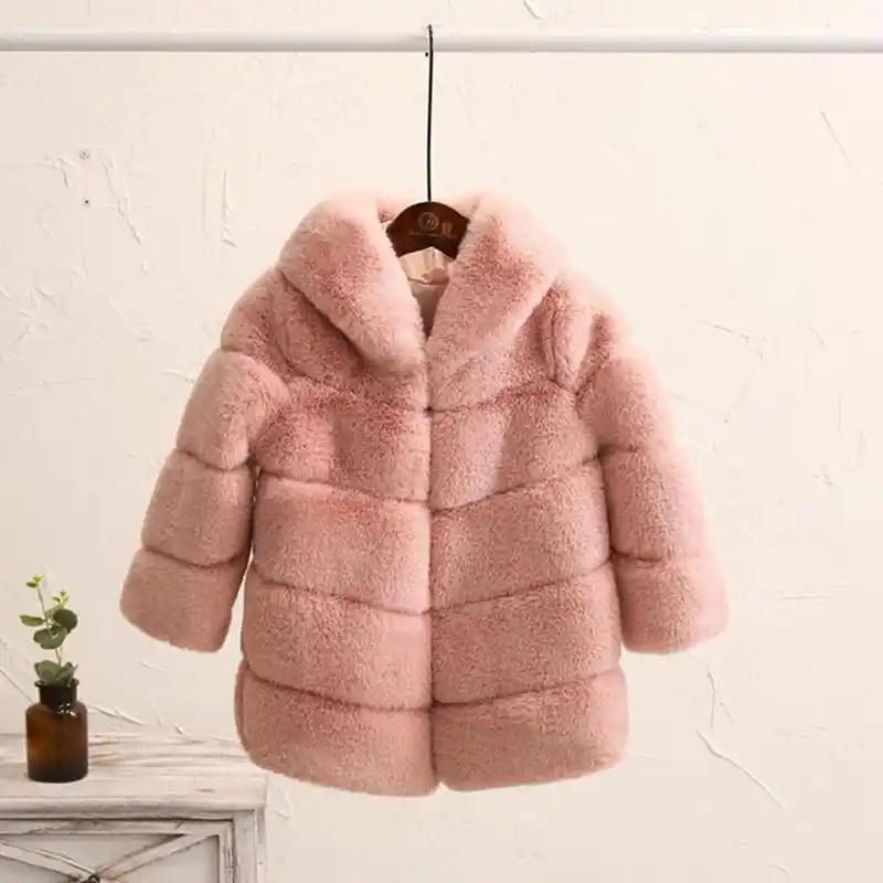 infant fur coat