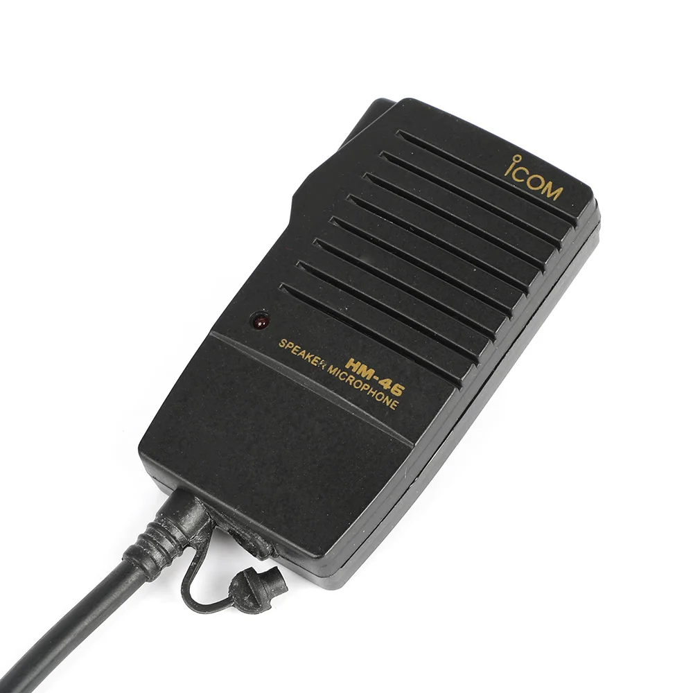 NEW for ICOM HM-46 Angle Type SP/Mic w/earphone jack for IC-V8 IC-V82 IC-V85 IC-V80
