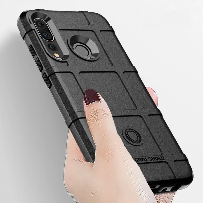 Броня чехол для huawei mate 20 Pro Нескользящая Текстура Мягкий силиконовый P30 P20 Lite 10 20X Y5