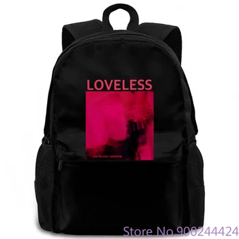 

My Bloody Valentine Loveless Black Middle Aged women men backpack laptop travel school adult student