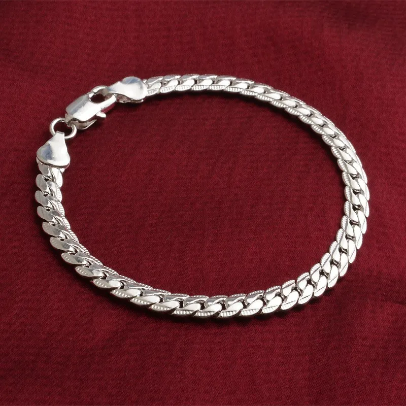 

Men Women Bracelet High Quality SIlver Gold Bangle Link Elegant Charm Gift for Lady Lover Girl Fashion Jewelry Fashion Jewelry