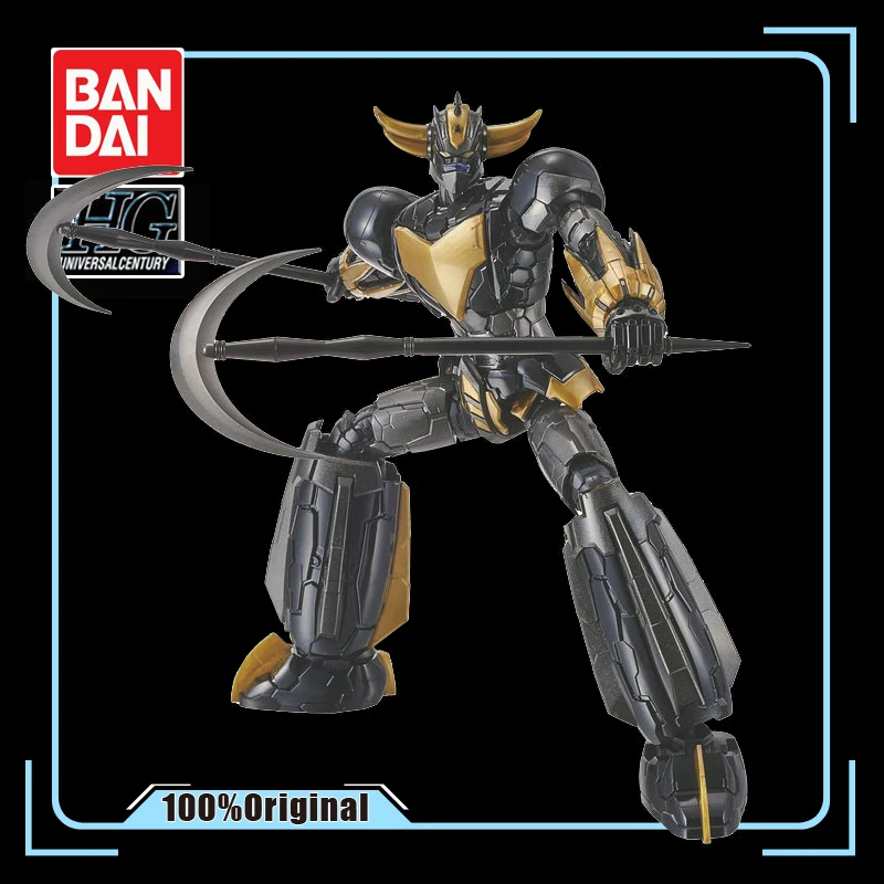 

BANDAI HG 1/144 UFO Robot Black Gold Grendizer GUNDAM Action Chart Out of Print Rare Spot Kids Assembled Toy Gifts Anime Figure
