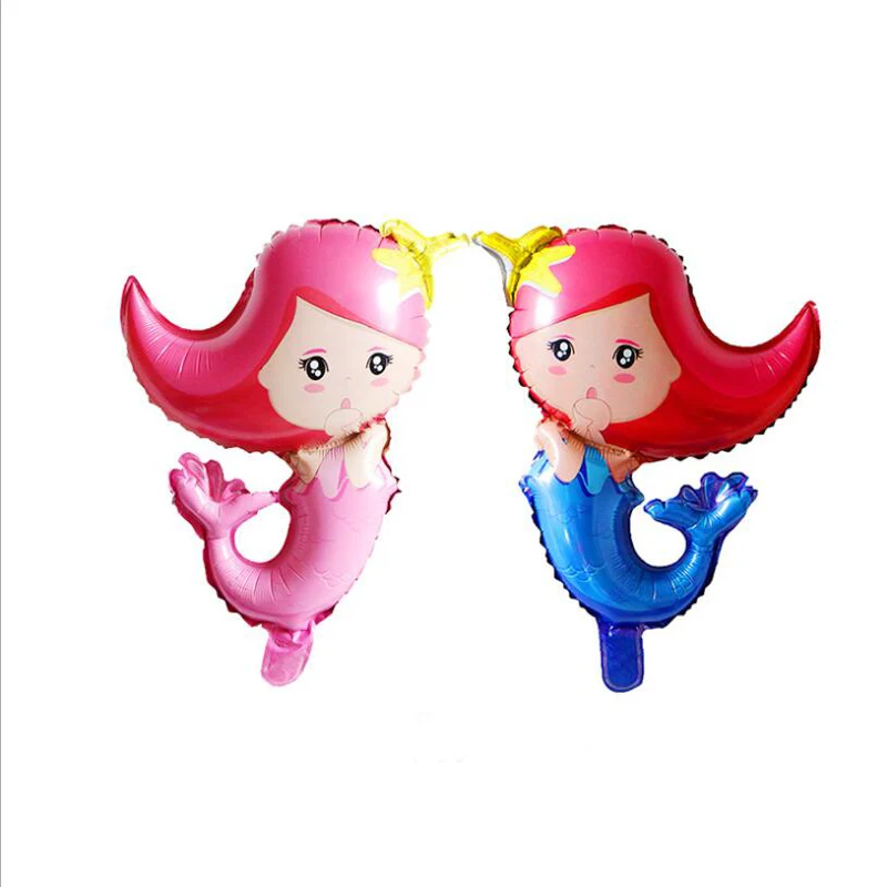 1 шт. большой мультяшный шарик Русалочки фольгированные шары на день рождения для
