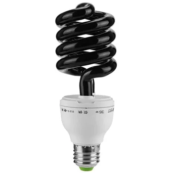 

Led Light 220V 36W 40W E27 Ultraviolet UV Spiral Energy Saving BlackLight Lamp AC889