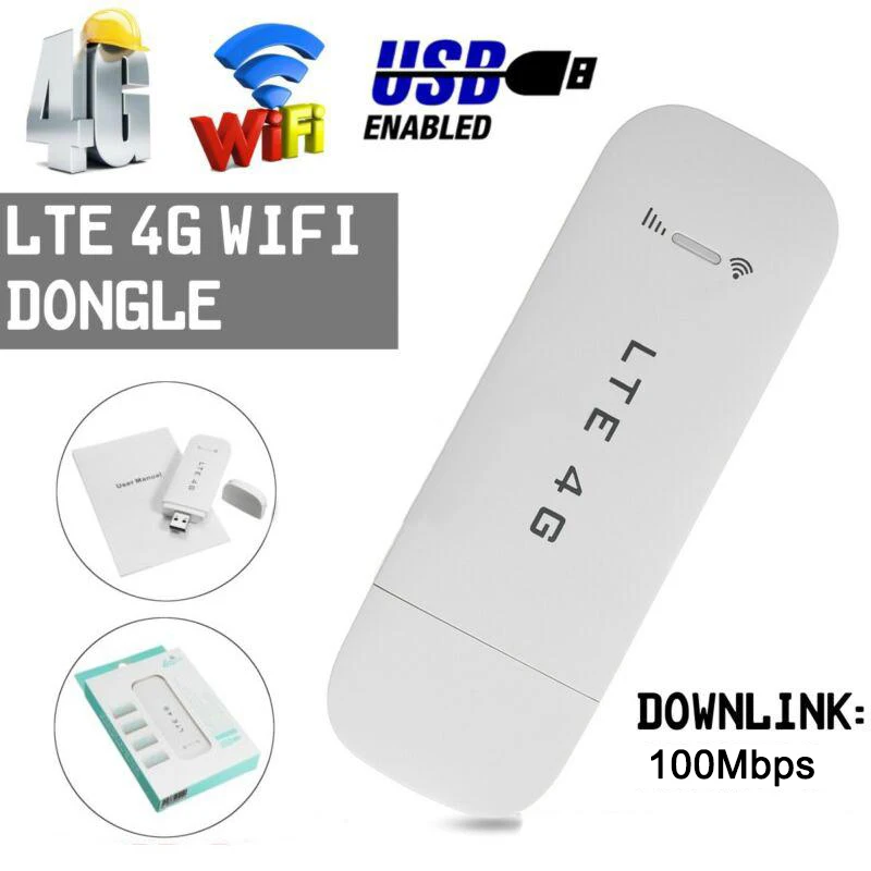 Najtaniej TIANJIE LTE Router USB 3G 4G Router wi fi bezprzewodowy Modem samochodowy USB 4G Mini Wifi Stick karta Sim dane mobilny Hotspot karta Sim Dongle
