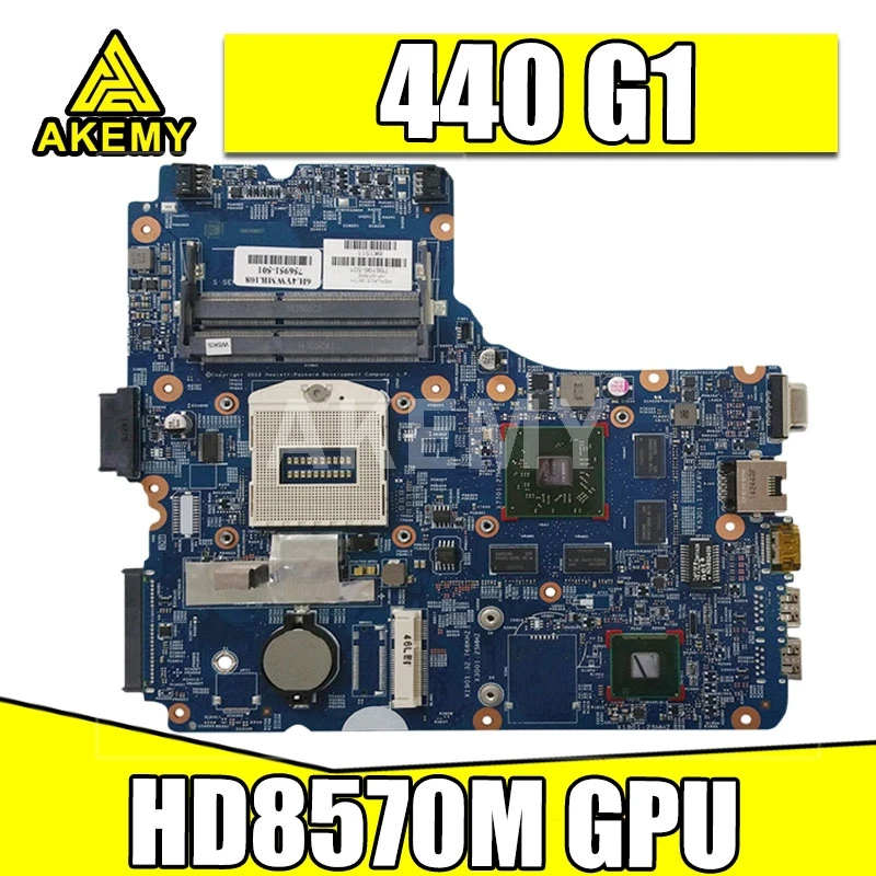 AKemy 734083-001 734083-601 734083-501 Mainboard For HP ProBook 450-G1 450 440 470 G1 PC Motherboard 48.4YW03.011 hd8570m gpu | Компьютеры