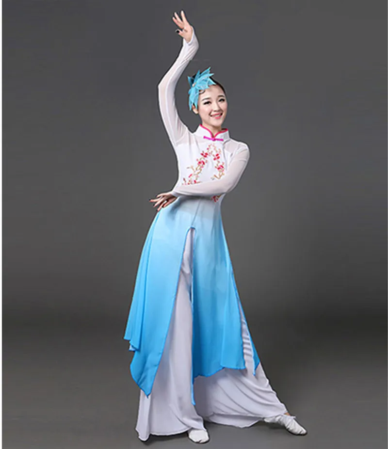 Китайский танец ханьфу сценический костюм феи танцевальный костюм танцевальные костюмы национальная яркая одежда женская костюм для выступлений павлина для девочек для шоу фестиваль платье фея танец комбинезо