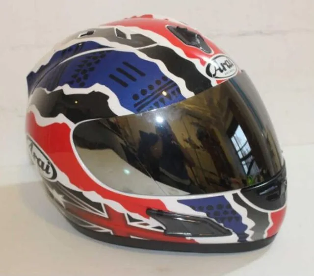 Мотоциклетный шлем полное лицо ARAI шлем мотоциклетный полный шлем ECE22 шлем безопасный корабль - Цвет: Оранжевый