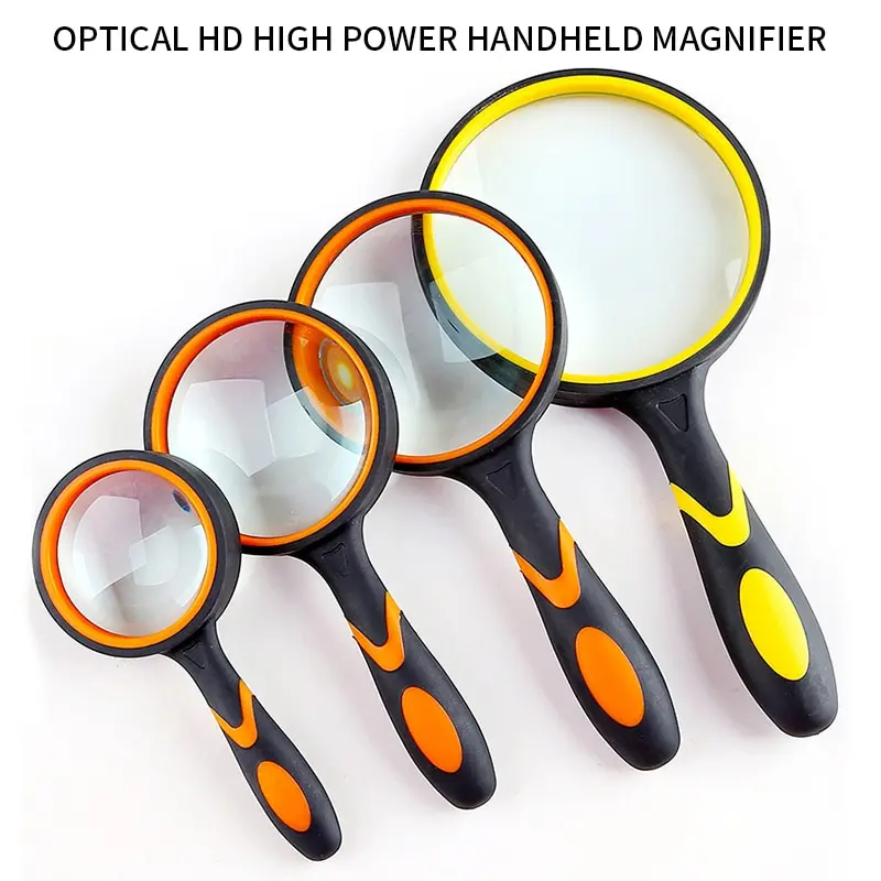 Magnifiers Magnifying Glass Handheld Magnifier 50/65/75/90/100mm Lens