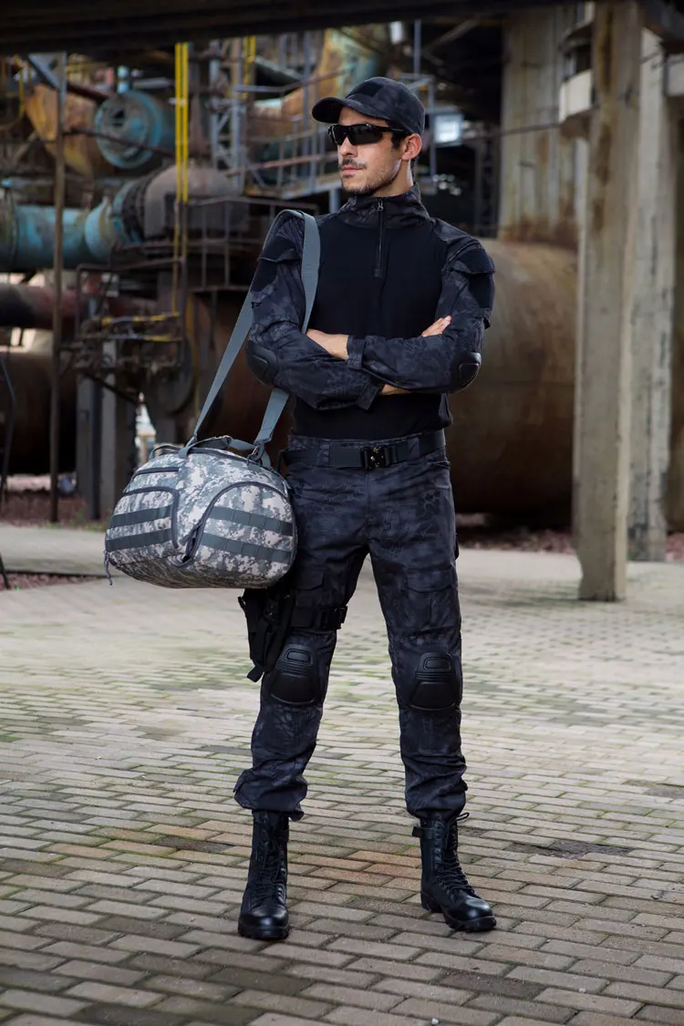 Многофункциональные военные тактический рюкзак Для Мужчин Армия Спорт на открытом воздухе Молл походы, рыбалка, пеший туризм Охота на плечо сухой мешок