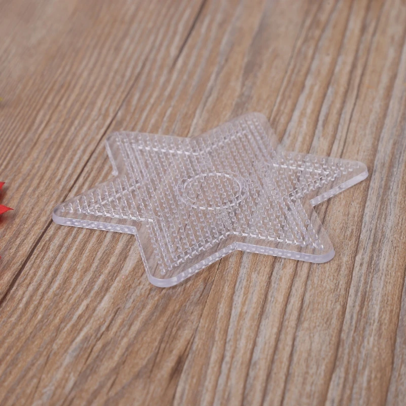 4 шт Diy прозрачные формы шаблон головоломки для 2,6 мм Хама бусины Perler бисер 634F