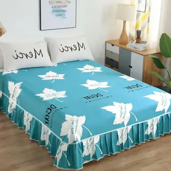 

Royal Maple Leaf Mattress Queen Size Home Decoration Bed Cover Bed Skirt King Size Bedspread Bed Sheet ( No Pillowcase ) F0401