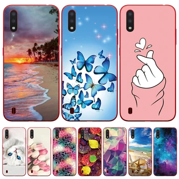 

Case For Samsung A01 Case Soft Silicon Back Cover transparent Phone Case For Samsung Galaxy A01 GalaxyA01 A 01 A015 Case 5.7inch