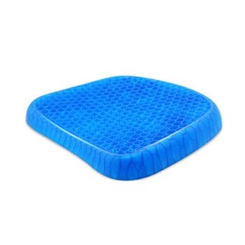 

Quality Elastic Gel Seat Cushion TPE Silicone Cooling Mat Egg Support Non Slip Summer Ice Pad Chair Car Office Seat Cushion