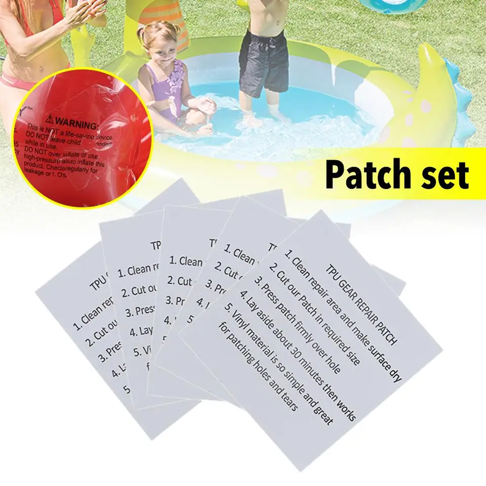 inflatable pool patches