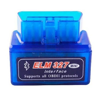

Plastic Diagnostic 12V Interface 45mA Wave 38400Hz Bluetooth OBD2 V2.1
