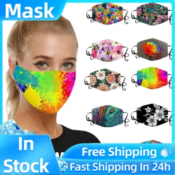 

mascarillas masque 5PC Mouth Masks for Protection Face Mask Washable Earloop Mask mondkapjes wasbaar Fast Delivery!