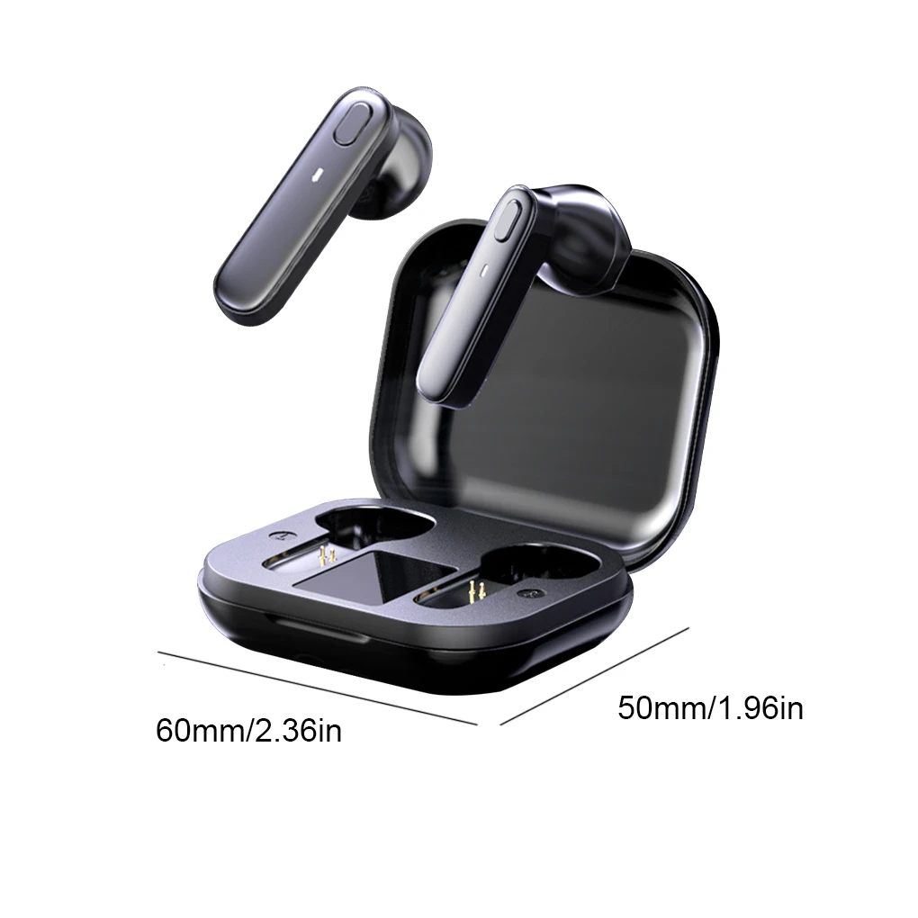 R20 TWS Earphone Bluetooth-compatible Wireless Headset Deep Bass Earbuds True Wireless Stereo Headphone With Mic Sport Earphone
