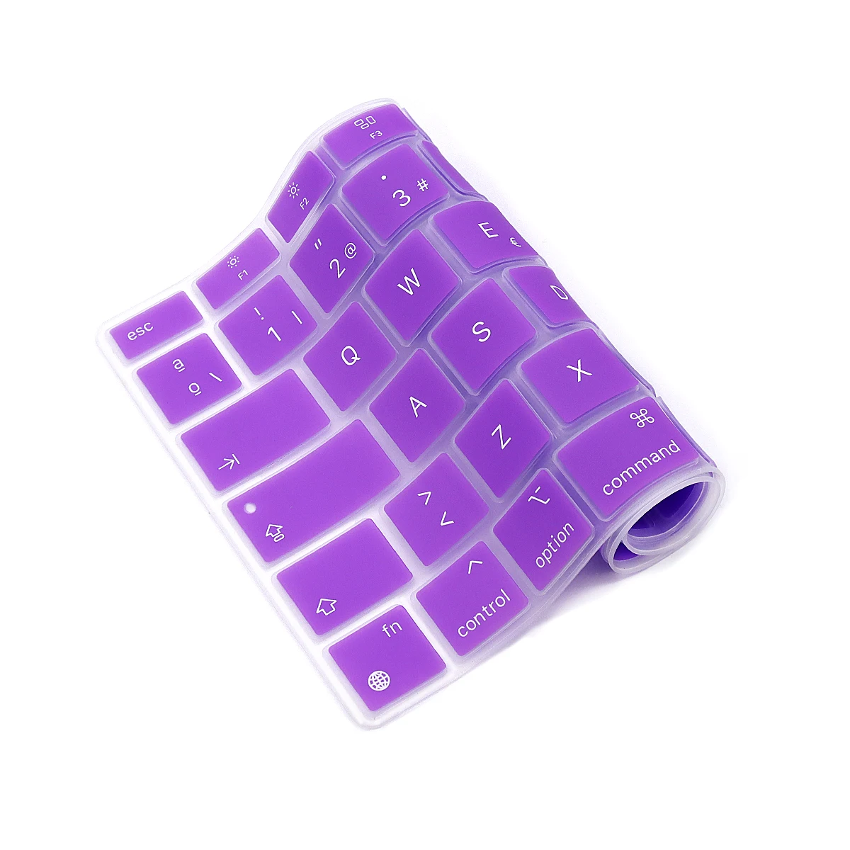 Spanish Laptop color silicone Keyboard Cover For Macbook Air 13 A2337 Protective film keyboard case For Apple Air13 M1 2020 New