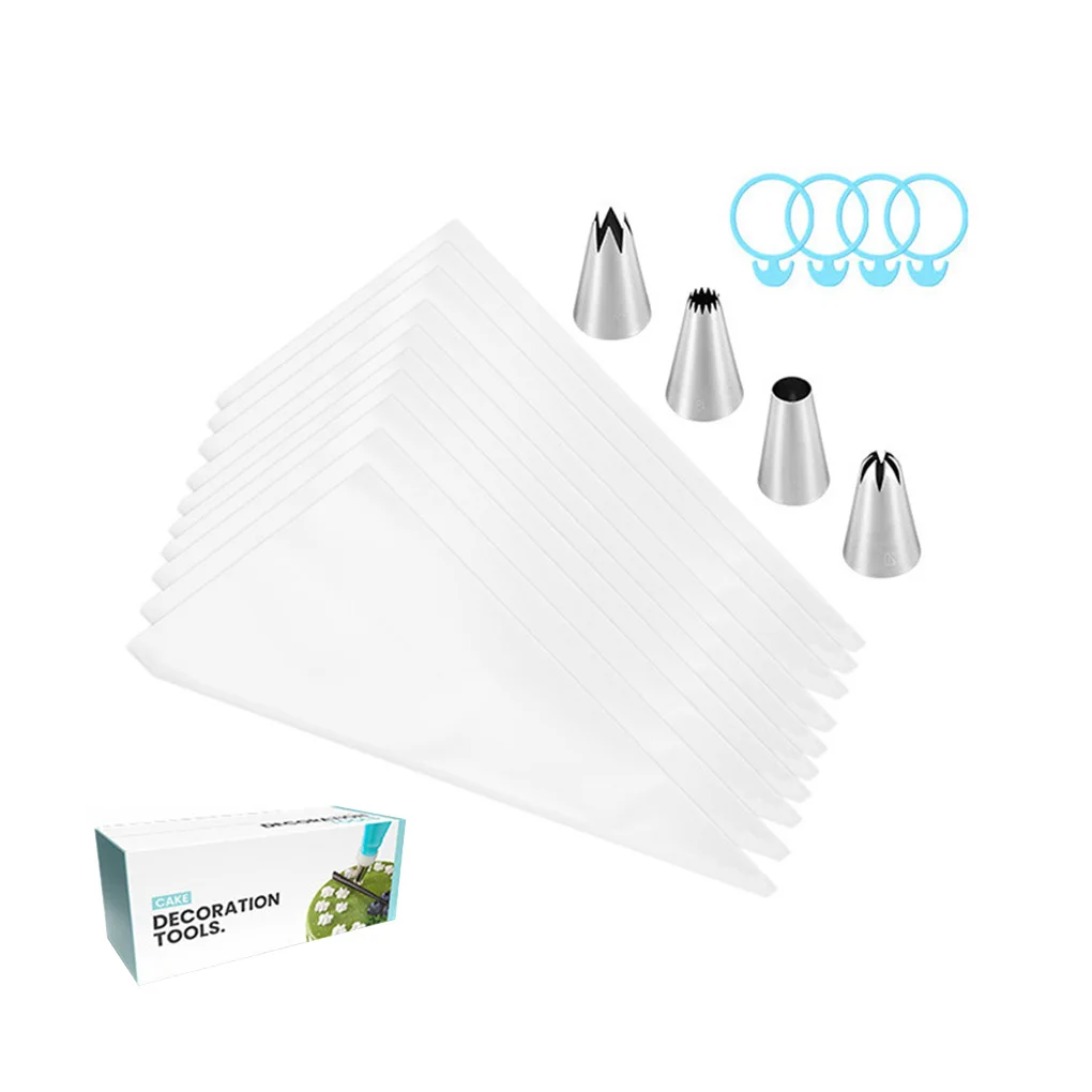 Piping Baking Set Cake Baking Decorating Kit Set Household Kitchen Piping Pastry Nozzles Tool New Arrive