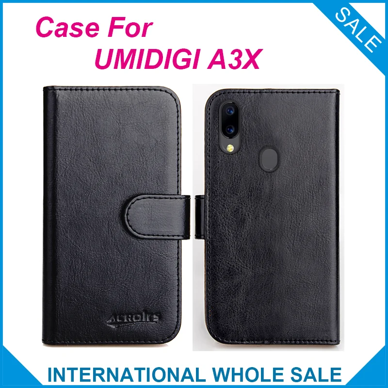 Оригинал! Чехол для телефона UMIDIGI A3X кожаный чехол-книжка | Мобильные телефоны и