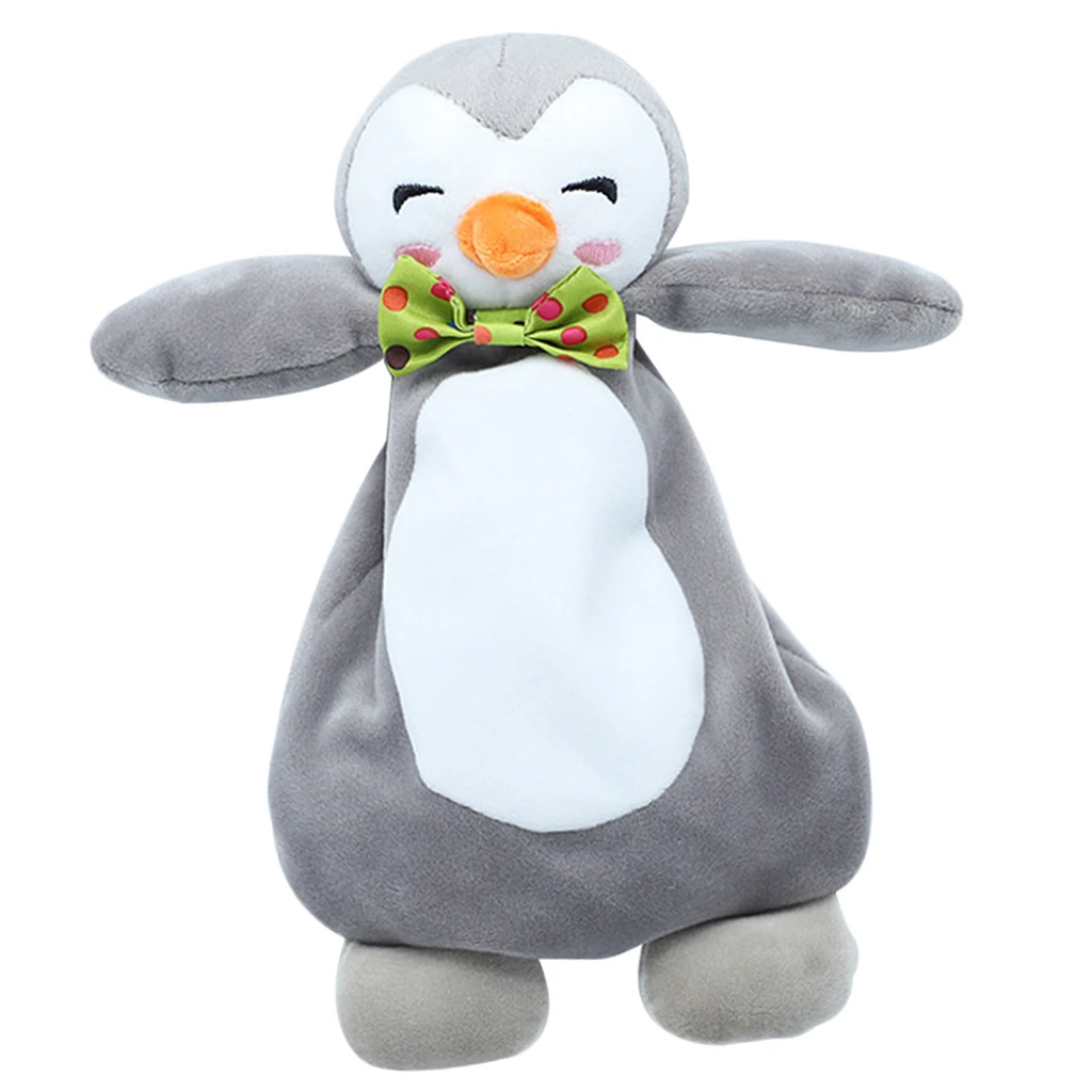 Baby Soft Plush Animal Security Blanket Comforter Chew Blanket Toys Puppy Stuffed Animals Plush Security Blanket Develpment Toys