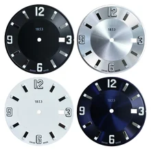 31,3 мм Циферблат для T055410A Мужские кварцевые часы T055 текст часы аксессуары T055417