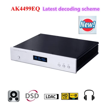 

Ak4499 Full balance DAC decoder CSR8675 Bluetooth 5.0 APTX-HD LDAC Coaxial fiber Input with usb card