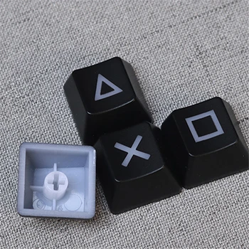 

For PS4 4pcs/set Shine-Through Arrow Direction Key Caps for PSP Repair Kits Replacement Mechanical Keyboard Keycaps