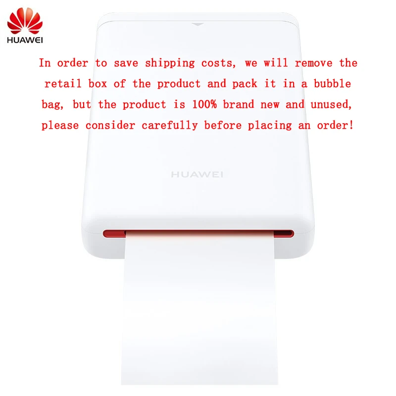 Карманный принтер HUAWEI CV80 для портативного путешествия мини DIY фотобумага