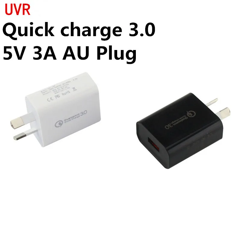 Быстрая зарядка 3,0 5V 3A Австралия, Новая Зеландия, австралийской вилкой и двумя интерфейсами Зарядное устройство Мощность Путешествия адаптер переменного тока для iPhone для samsung для huawei