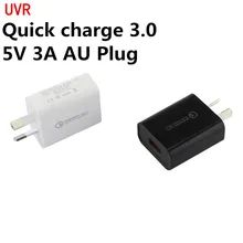 Быстрая зарядка 3,0 5V 3A Австралия, Новая Зеландия, австралийской вилкой и двумя интерфейсами Зарядное устройство Мощность Путешествия адаптер переменного тока для iPhone для samsung для huawei