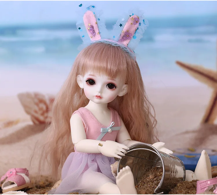 Xiaomi Youpin Rita bjd 6 очков кукла девочка игрушка высокого качества игрушки подходят для детей старше 13 лет - Цвет: Package G