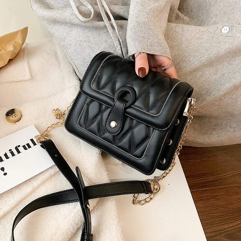 

France Non-mainstream Bag Women's 2020 Popular New Style Fashion Korean-style Versatile Shoulder Bag Network Red Packet Fashion