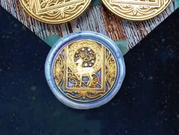 

Tarot Deer wax Seal Stamp journal decor wax seal Stamp Custom Sealing Wax Stamp wedding wax seal stamp