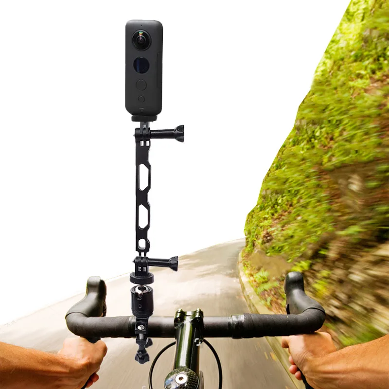 Портативный удлинитель из алюминиевого сплава для экшн камеры Gopro hero 6 7 8 SJCAM
