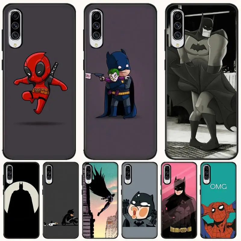 The Cool Batman Case Coque Fundas Etui For Samsung Galaxy A10 A20 A30S A40 A50 A51 A70 A71 Note 8 9 10 Cases Cover | Мобильные