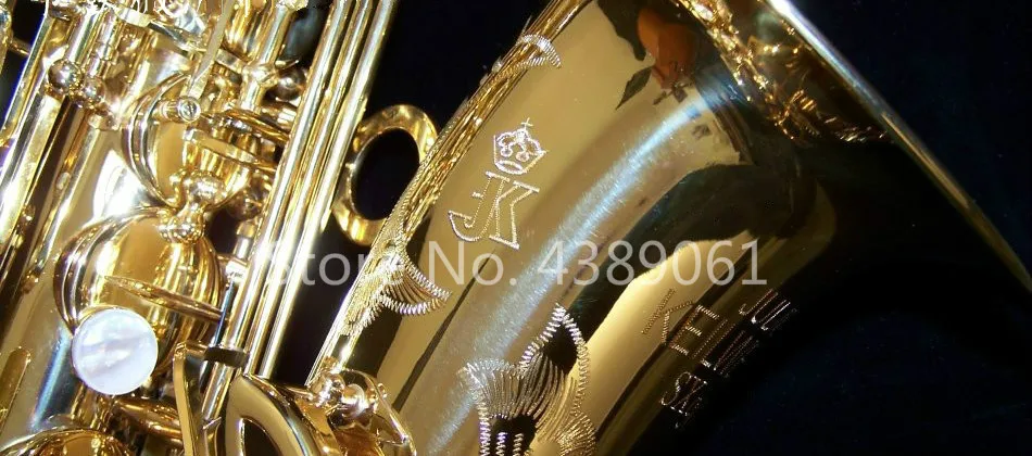 

JK Keilwerth SX 90R High Quality Alto Saxophone Brass Gold Lacquer Eb Flat Sax Musical Instruments with Mouthpiece Accessories