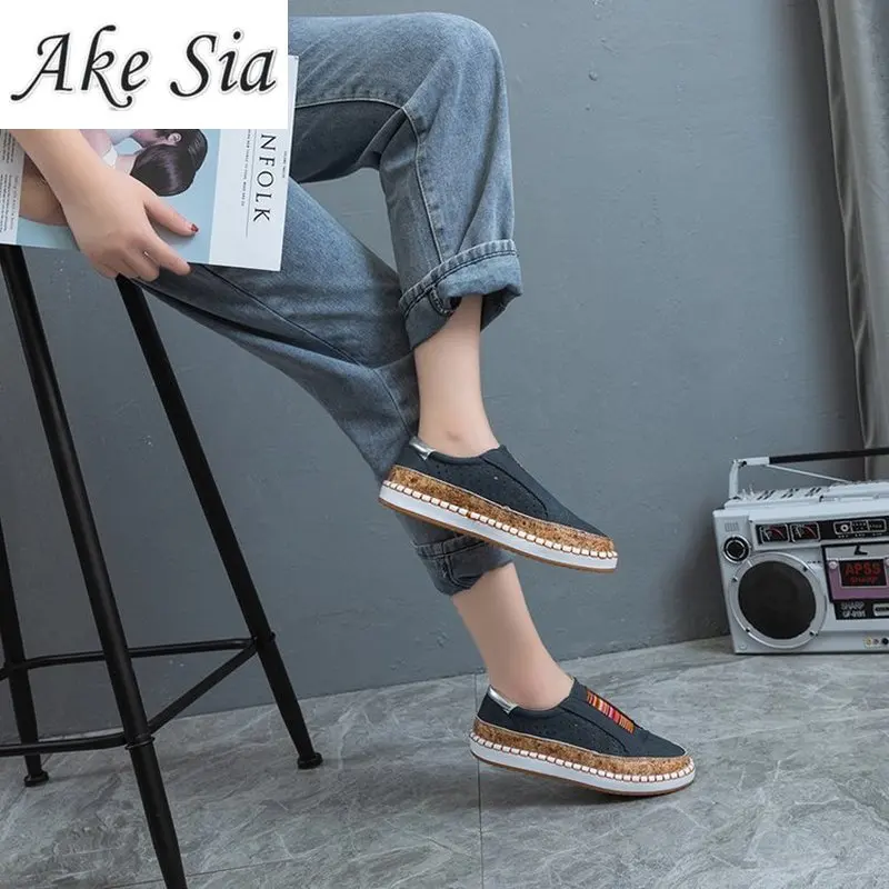 Puimentiua Sneakers Women Vulcanize Shoes Casual Breathable Shoes Female Soft Leather Flats Ladies Sneakers
