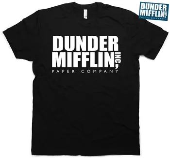 

Daft Threads Dunder Mifflin Office T-Shirt & Sticker