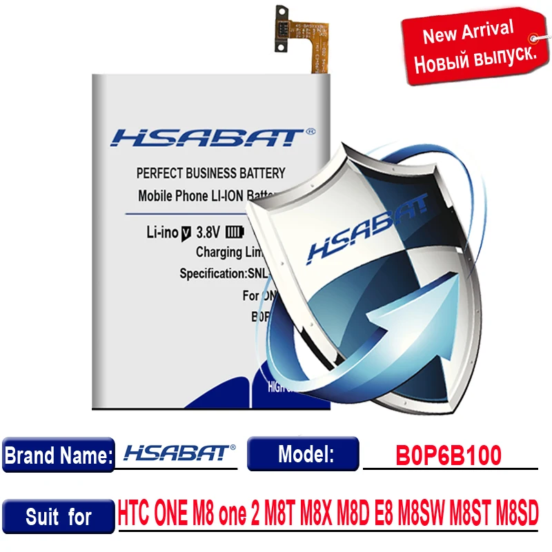 HSABAT больше Ёмкость Батарея для htc один M8 аккумуляторов ONE 2 M8T M8X M8D E8 M8SW M8ST M8SD 4150 мА/ч, B0P6B100 BOP6B100 батареи