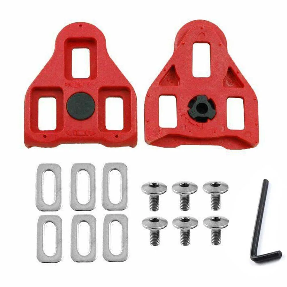 1Set Di Tacchetti Per Pedali Tacchetti Per Bici Compatibili Con I Pedali Look Delta (Galleggiante A 9 Gradi) Per Peloton