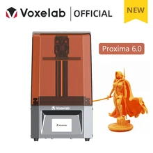 

Voxelab Proxima 6.0 3D UV Photocuring Resin Printer 2K Monochrome LCD DIY Kit Anti-aliasing High Speed 3d Printer impresora 3