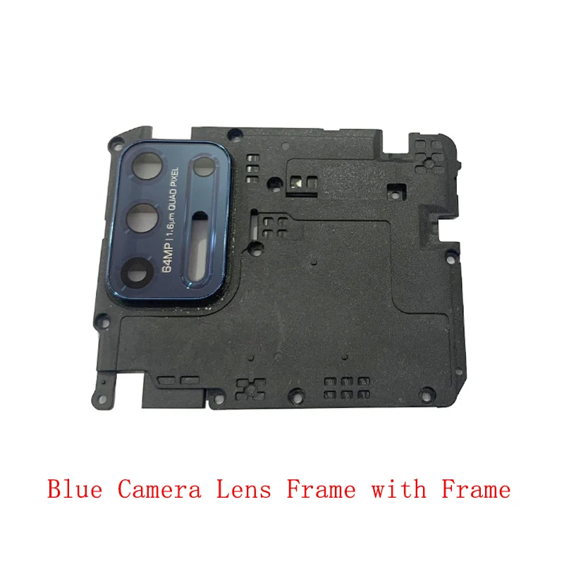 Rear Back Camera Lens Glass with Frame Holder For Motorola G9 Plus Repair Spare Replacement Parts best phone camera lens